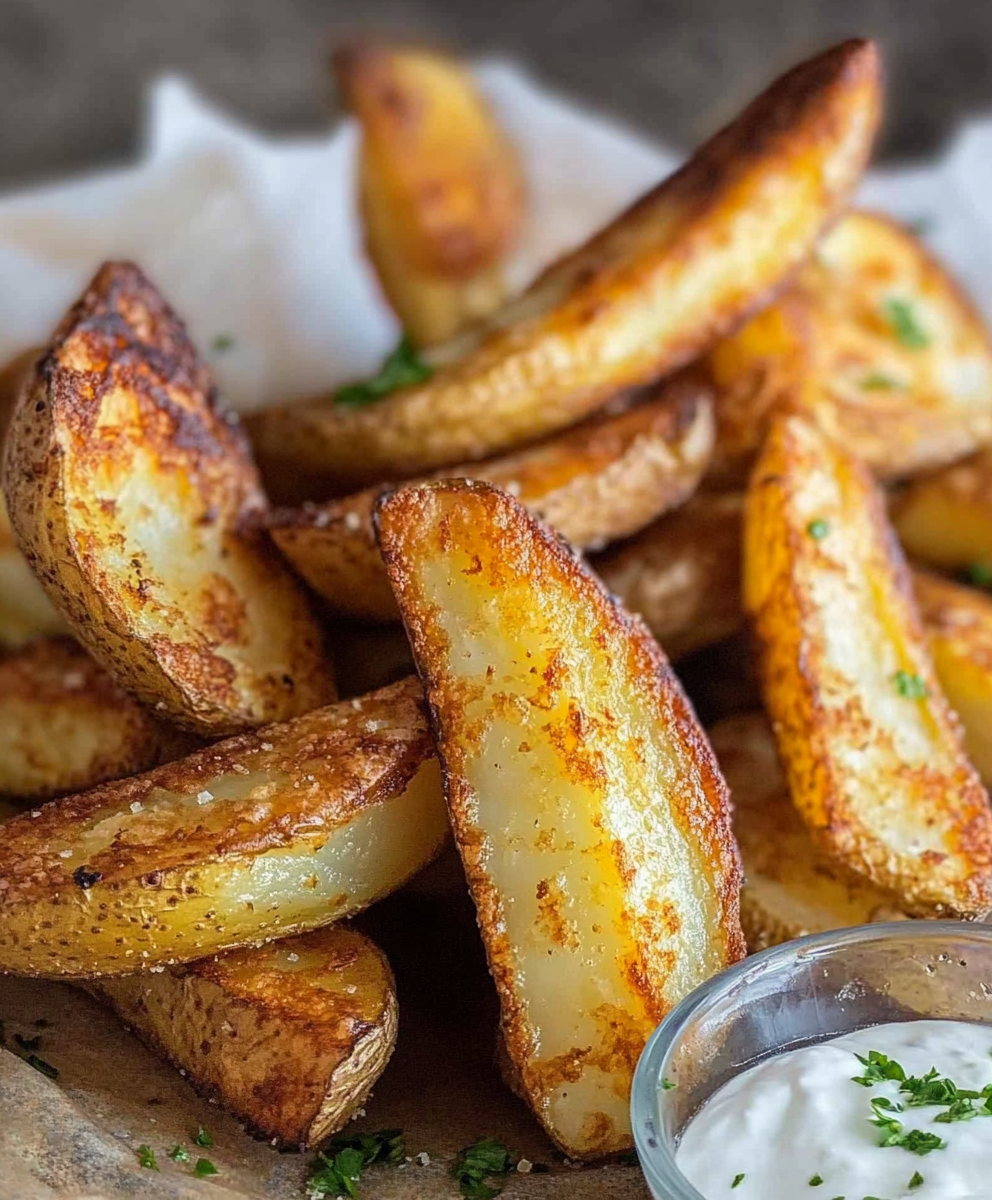 Oven baked Potato Wedges oven-baked-potato-wedges